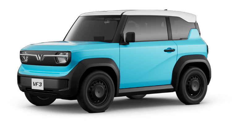 Vinfast VF3 - Màu xanh dương
