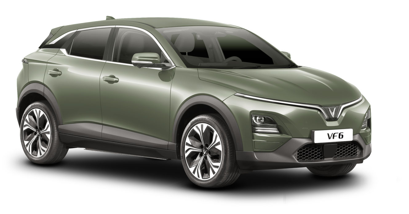 Vinfast VF6 - Màu xanh lá